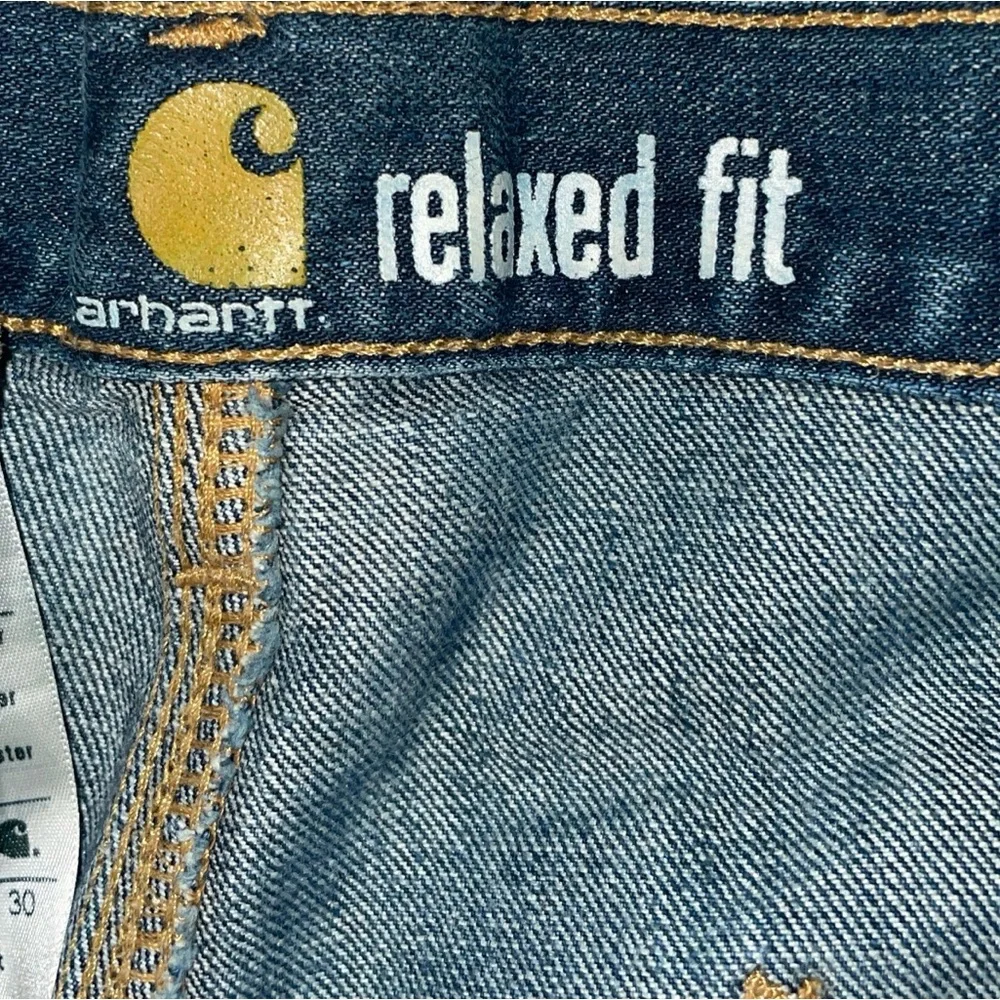 Carhartt 40x30 Carpenter Jeans; Relaxed Fit, Work Jeans, Men‎